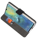 Wallet Cases Hoesje voor Huawei Mate 20 X Zwart