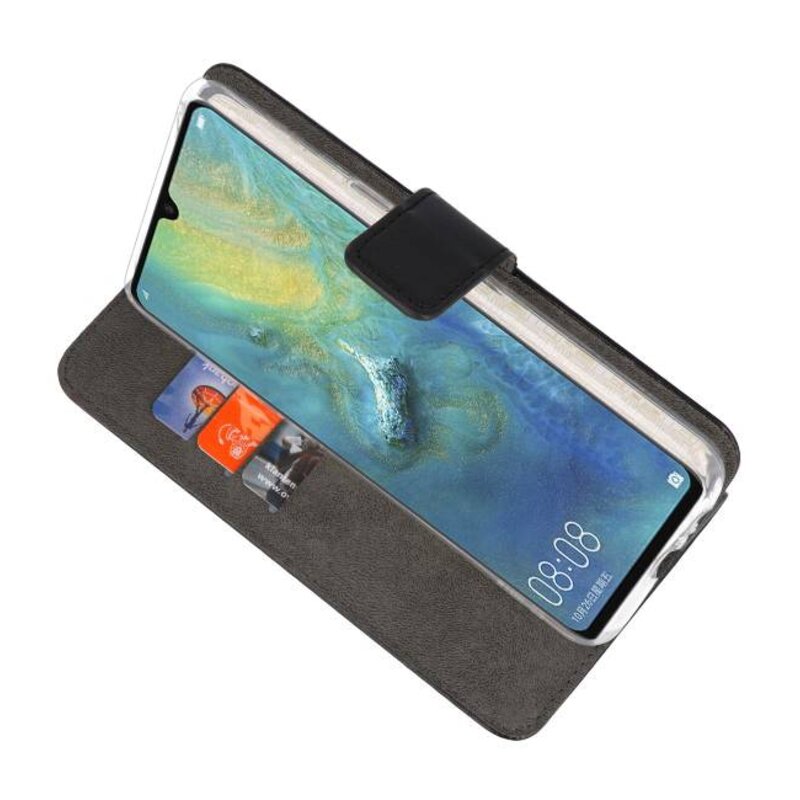 Wallet Cases Case für Huawei Mate 20 X Schwarz