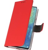 Custodia a Portafoglio per Huawei Mate 20 X Rosso
