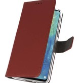 Wallet Cases Hoesje voor Huawei Mate 20 X Bruin
