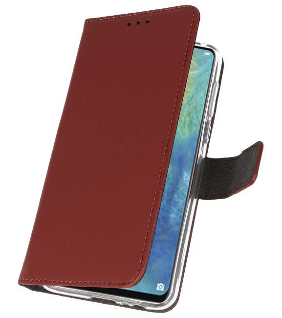 Wallet Cases Case for Huawei Mate 20 X Brown