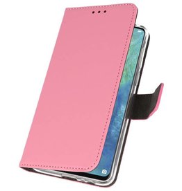 Custodia a Portafoglio per Huawei Mate 20 X Rosa