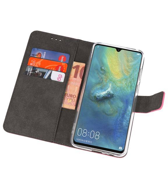 Etuis portefeuille Etui pour Huawei Mate 20 X Rose