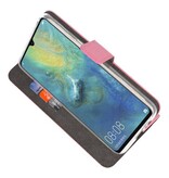 Etuis portefeuille Etui pour Huawei Mate 20 X Rose
