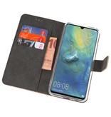 Etuis portefeuille Etui pour Huawei Mate 20 X Gold