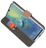 Etuis portefeuille Etui pour Huawei Mate 20 X Gold