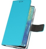 Wallet Cases Case for Huawei Mate 20 X Blue