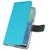 Etuis portefeuille pour Huawei Mate 20 X Blue