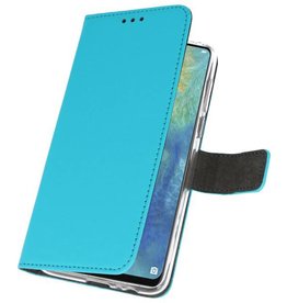 Custodia a Portafoglio per Huawei Mate 20 X Blue