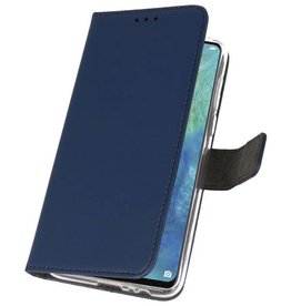 Casos Funda Cartera para Huawei Mate 20 X Navy