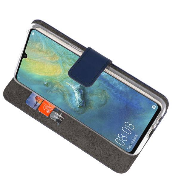 Wallet Cases Case for Huawei Mate 20 X Navy