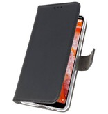 Custodia a Portafoglio per Nokia 3.1 Plus Nero