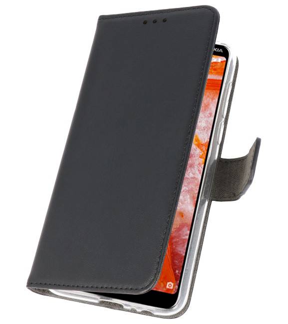 Wallet Cases Case for Nokia 3.1 Plus Black