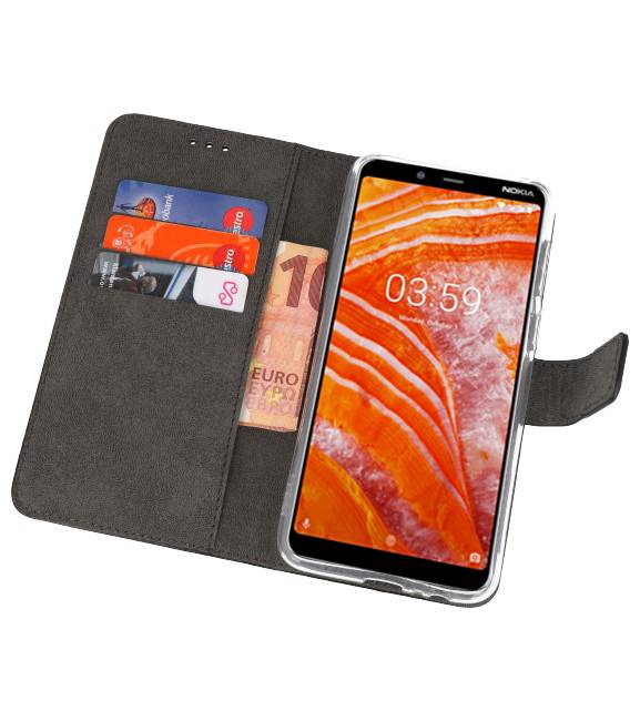 Wallet Cases Case for Nokia 3.1 Plus Black