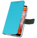 Wallet Cases Case for Nokia 3.1 Plus Blue