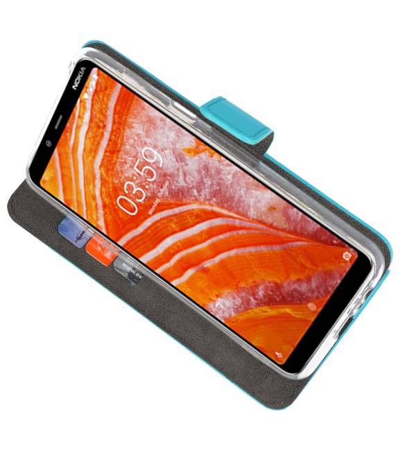 Wallet Cases Case for Nokia 3.1 Plus Blue