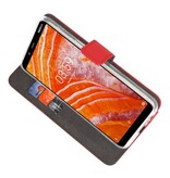 Wallet Cases for Nokia 3.1 Plus Red