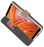 Brieftasche Taschen für Nokia 3.1 Plus Gold