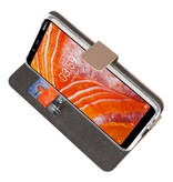 Etuis portefeuille Etui pour Nokia 3.1 Plus Gold