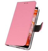 Wallet Cases Case for Nokia 3.1 Plus Pink