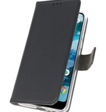 Etuis portefeuille Case pour Nokia 7.1 Black