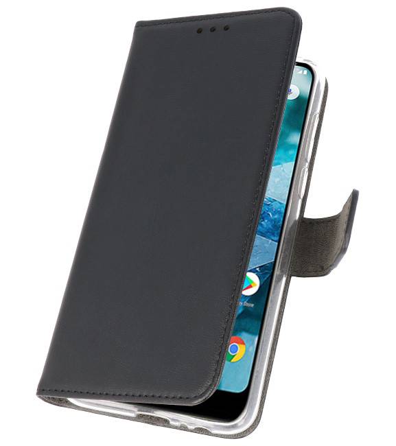 Wallet Cases Case für Nokia 7.1 Schwarz