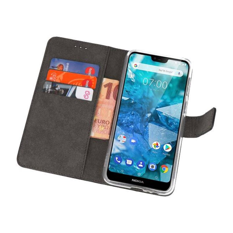 Wallet Cases Case for Nokia 7.1 Black