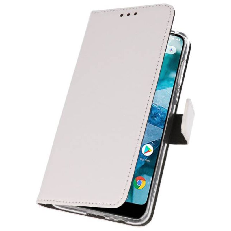 Wallet Cases Case for Nokia 7.1 White