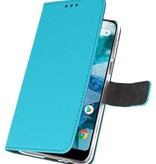 Wallet Cases for Nokia 7.1 Blue