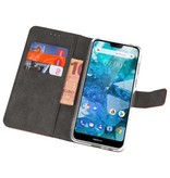 Wallet Cases Case for Nokia 7.1 Brown