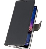 Wallet Cases Hoesje voor XiaoMi Redmi Note 6 Pro Zwart
