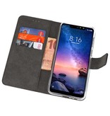 Wallet Cases Hülle für XiaoMi Redmi Note 6 Pro Schwarz