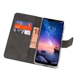 Estuche para fundas billetera para XiaoMi Redmi Note 6 Pro negro