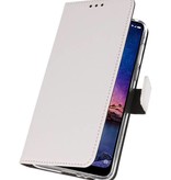 Wallet Cases Hoesje voor XiaoMi Redmi Note 6 Pro Wit