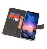 Estuche de billetera para XiaoMi Redmi Note 6 Pro White