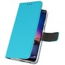 Estuche de billetera para XiaoMi Redmi Note 6 Pro Blue