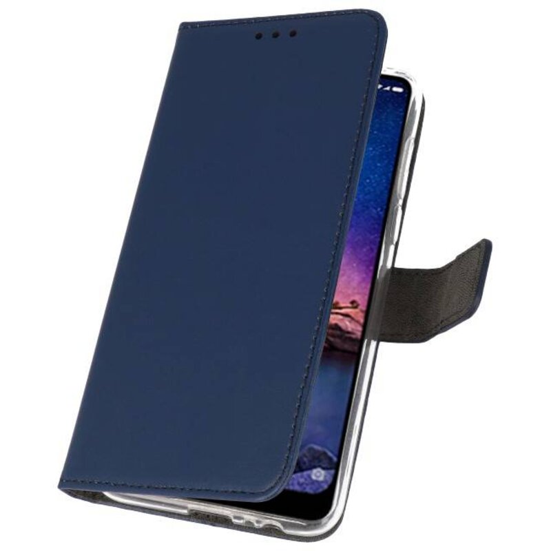 Wallet Cases for XiaoMi Redmi Note 6 Pro Navy