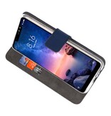 Etuis portefeuille pour XiaoMi Redmi Note 6 Pro Navy