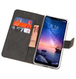 Etuis portefeuille pour XiaoMi Redmi Note 6 Pro Gold