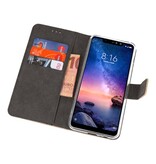 Wallet Cases Hoesje voor XiaoMi Redmi Note 6 Pro Goud