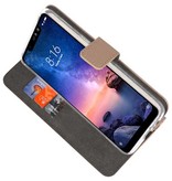 Etuis portefeuille pour XiaoMi Redmi Note 6 Pro Gold