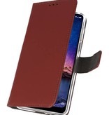 Etuis portefeuille Etui pour XiaoMi Redmi Note 6 Pro Brown