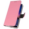 Estuche de billetera para XiaoMi Redmi Note 6 Pro Pink