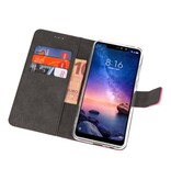 Etuis portefeuille Etui pour XiaoMi Redmi Note 6 Pro Pink