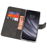 Custodia a portafoglio Custodia per XiaoMi Mi 8 Lite nera