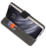 Wallet Cases Hoesje voor XiaoMi Mi 8 Lite Zwart