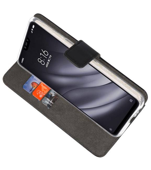 Wallet Cases Case for XiaoMi Mi 8 Lite Black