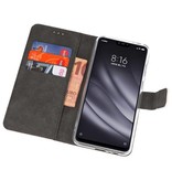 Wallet Cases Hoesje voor XiaoMi Mi 8 Lite Wit