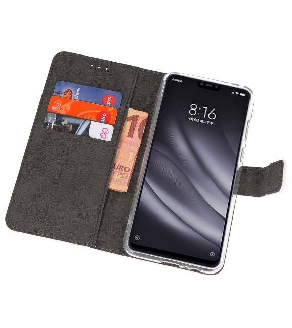 Etuis portefeuille pour XiaoMi Mi 8 Lite White