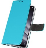 Wallet Cases Hoesje voor XiaoMi Mi 8 Lite Blauw